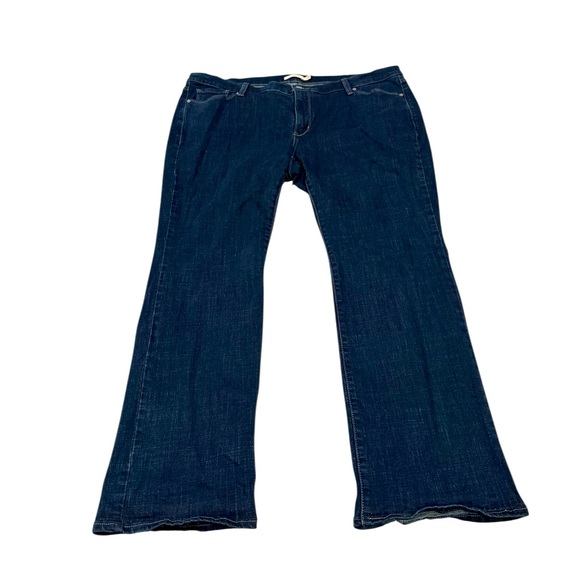 Levi’s Classic Bootcut Jeans Dark Wash Women’s Plus Size 22W - Picture 1 of 3